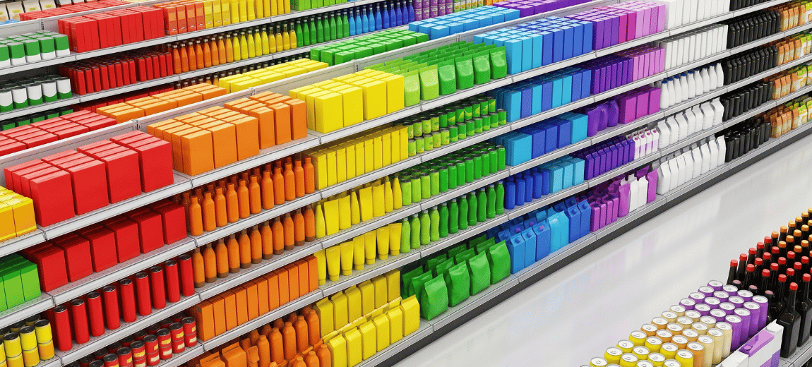 Rayon de grande surface conforme au planogramme data-driven